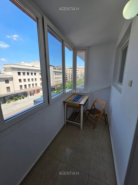 Piata Amzei 3 camere etajul 3/7 mobilat utilat balcon